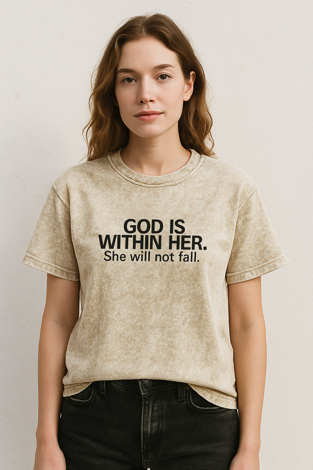 God is Within Her Tee