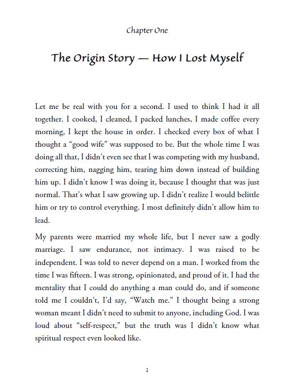 Accountability A Woman's Kryptonite and Her Cure