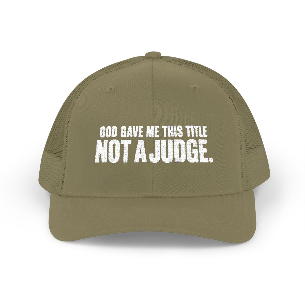 Not The Judge Snapback Hat