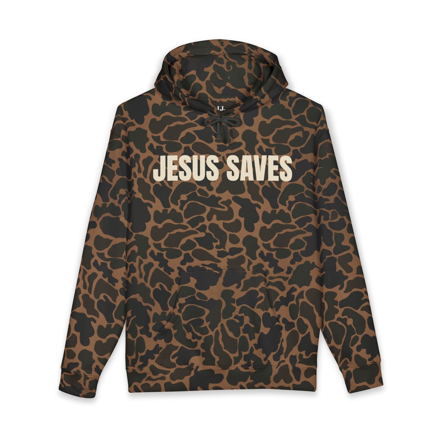 Jesus Saves Duck Camo Hoodie