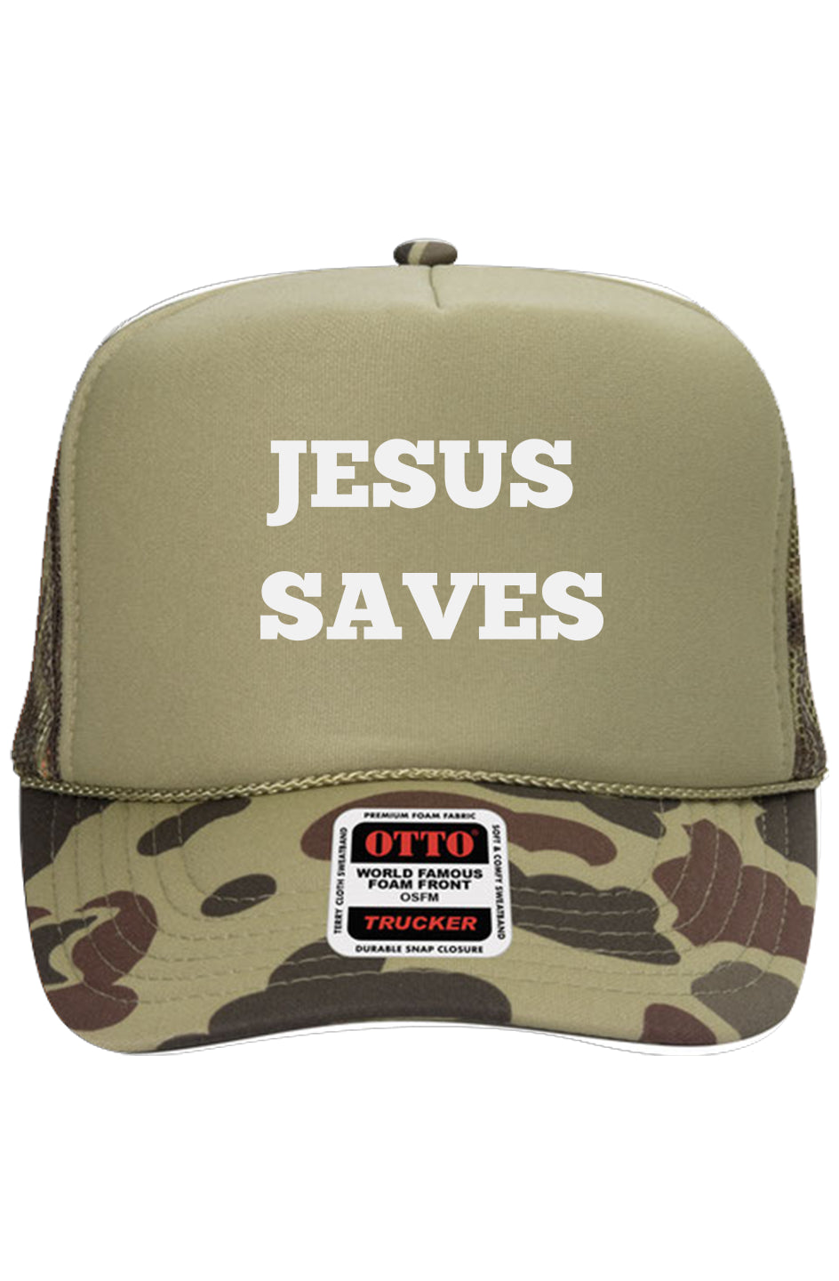 5 Panel High Crown Trucker Cap