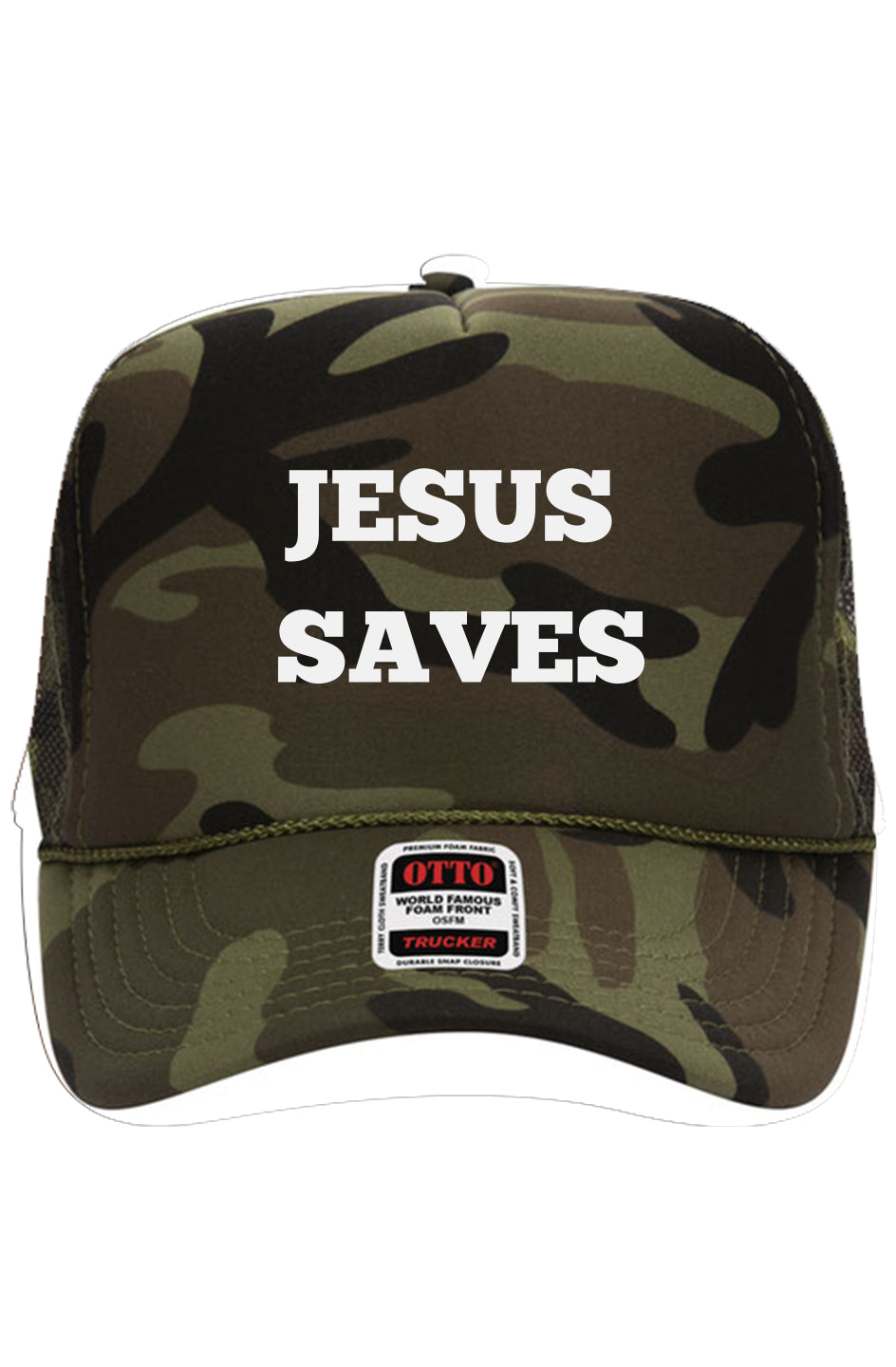 5 Panel High Crown Trucker Cap