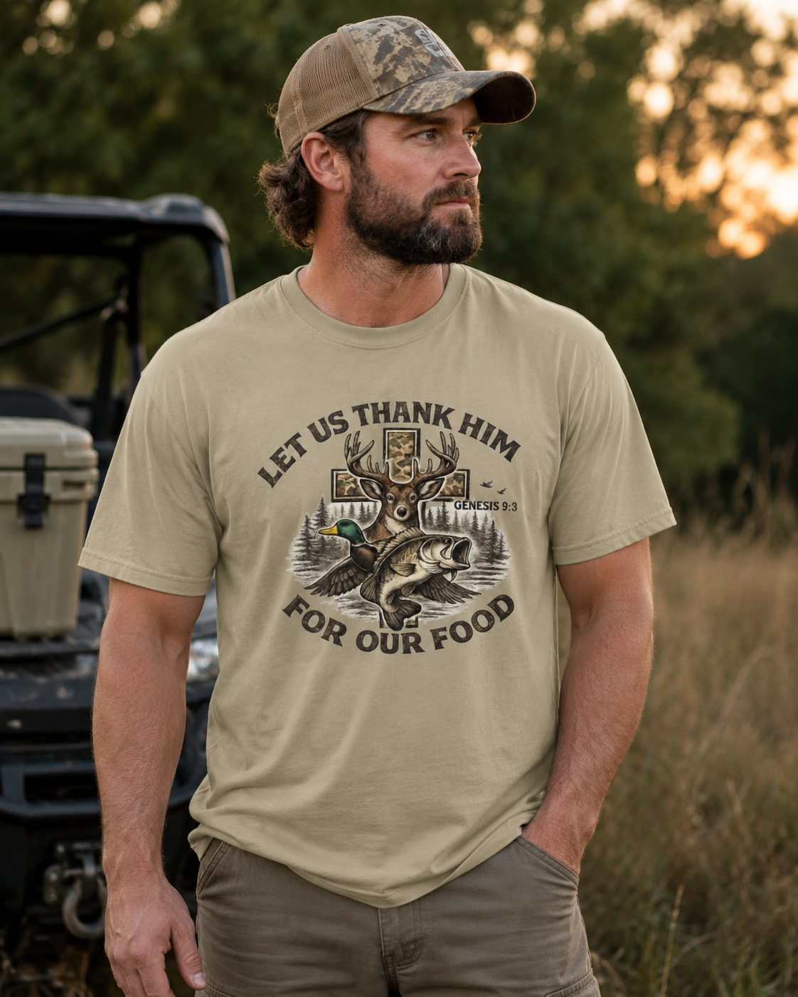 Let Us Thank Him For Our Food Tee