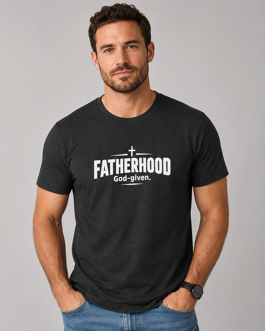 Fatherhood God Given Tee Shirt