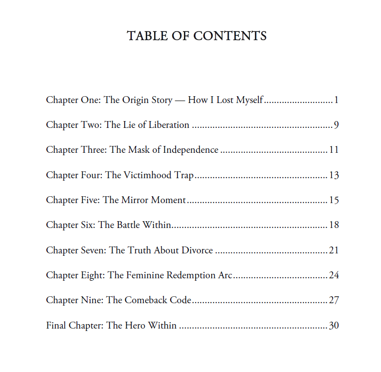 Accountability A Woman's Kryptonite and Her Cure